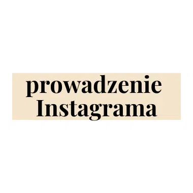 Prowadzenie Instagrama