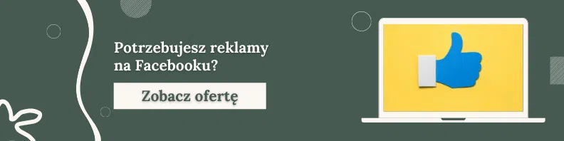 własciciel strony Facebook baner